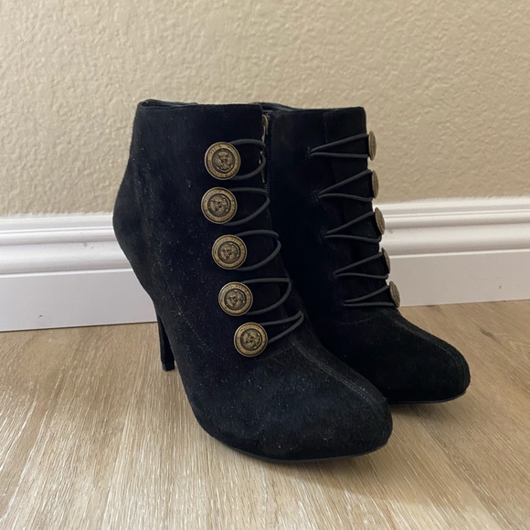 Guess Women Military Style Heeled Boots - Picture 2 of 10